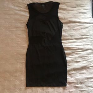 Back mini dress